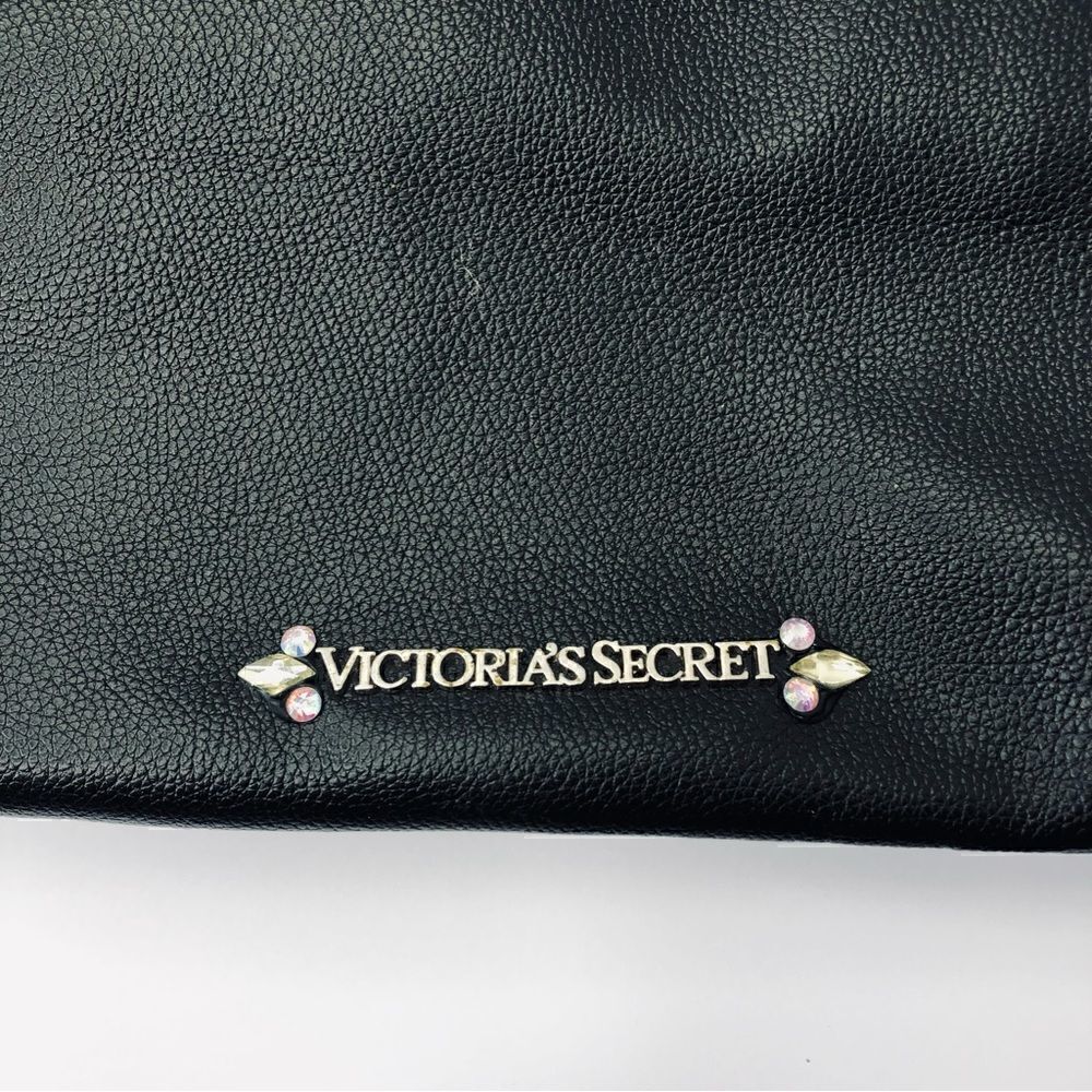 Victoria’s Secret Black Leather Fringe Backpack - Picture 4 of 9